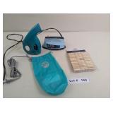 GENERAL ELECTRIC IRON, JOY STEAMER, AND CLOTHES PI