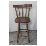 WOODEN BAR STOOL