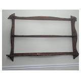 LARGE WALL DISPLAY SHELVES