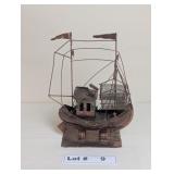 COPPER FISHING/SHRIMP BOAT MUSIC BOX