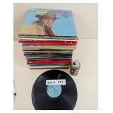 LP RECORDS - ASSORTED GENRES INCLUDING ELVIS, HANK