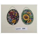 HAND PAINTED AMIA WINDOW DECOR