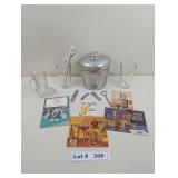 VINTAGE ALUMINIUM ICE BUCKET, VINTAGE DRINK RECIPE