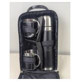 STAINLESS COFFEE TRAVEL SET IN CASE