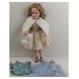 VINTAGE IDEAL DOLL VT-22  DOLL WITH CLOTHING