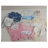 ASSORTED DOLL CLOTHING AND SHOES