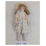 VINTAGE PORCELAIN DOLL