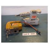 BLACK AND DECKER SANDER AND JIG SAW