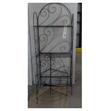 FOLDING METAL SHELF AND CORNER SHELF