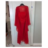 STRAPLESS PARTY DRESS WITH JACKET  2XL