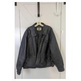 MENS LEATHER JACKET XL