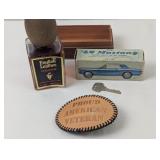 VINTAGE ENGLISH LEATHER COLOGNE, AVON 1964 MUSTANG