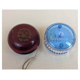ZURICH AND DUNCAN IMPERIAL YO-YOS