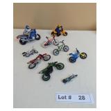 VINTAGE FINGER BIKES AND MOTOCYCLES