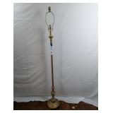 GOLD TONE FLOOR LAMP