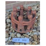 CLAY RING OF CHILDREN PLANT HOLDER