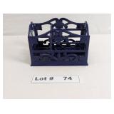 ENAMEL COATED CAST IRON ORGANIZER