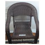 WICKER PATIO CHAIR