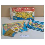 GAME OF THE STATES, UNITED STATES PUZZLE, AND LEAR