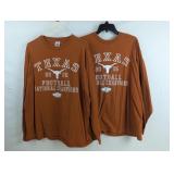 2 QTY TEXAS 2005 FOOTBALL NATIONAL CHAMPIONSLONGHO