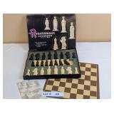 VINTAGE FAMILY BOARD GAMES - RENAISSANCE CHESSMEN