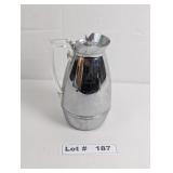 VINTAGE STAINLESS THERMOS INSULATED COFFEE POT