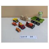 VINTAGE TONKA CONSTRUCTOIN VEHICLES AND SWAMP BUGG