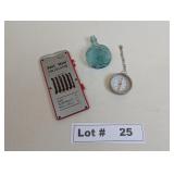 MAGIC-BRAIN CALCULATOR, COMPAS, AND VINTAGE WHEATO