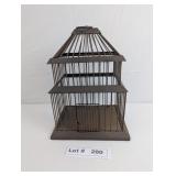 LARGE METAL BIRDHOUSE