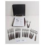 VINTAGE LAUFFER FLATWARE 4 PLACE SETTING - RESERVE