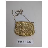 VINTAGE GOLD MESH PURSE