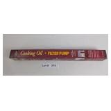 COOKING OIL FILTER PUMP