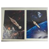 "MISSION TO OTHER-EARTH" POSTERS BY VINCENT DI F