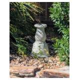 BIRDBATH BASE CAN BE ALSO USED AS A PLANT STAND OR