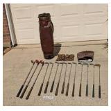 GOLF CLUB SET - NORTHWESTERN THUNDERBIRD CLUBS AND
