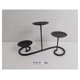 THREE TIER METAL CANDLE HOLDER