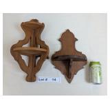 WOOD ACCENT SHELVES