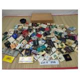 LARGE COLLECTION OF PROMO MATCH BOOKLETS AND BOXES