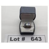 JEWELRY - SILVER/OPAL/ MOTHER OF PEARL RING,