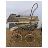 ANTIQUE 1900 THAYER PRAM MODEL #1027