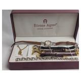 ETIENNE AIGNER WATCH WITH INTERCHANGEABLE FACE AND