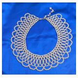 VINTAGE BEADED COLLAR NICKLACE