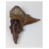 KELLY HAND CARVED RUSTIC SLAV ALPINE FACE SIGNED A