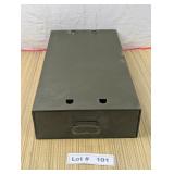 MILITARY DIEBOLD VINTAGE SAFE-T-STAK SINGLE METAL