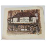 LITHOGRAPH OF "THE OLD CURIOSITY SHOP, HOLBORN LO