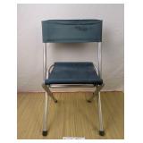 VINTAGE ALUMINUM FRAME FOLDING CAMPING/FISHING CHA