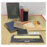 ANTIQUE AND VINTAGE INTRUCTION TEXT BOOKS AND SLID