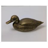 SOLID BRASS DUCK - RESERVE $25