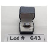 JEWELRY - SILVER/OPAL/ MOTHER OF PEARL RING,