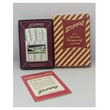 VINTAGE 1956 ZIPPO PROMO LIGHTER IN ORIGINAL PACKA